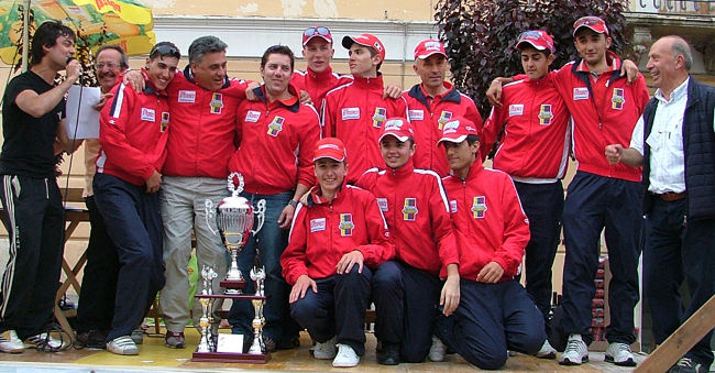 Squadra vincitrice del VII Trofeo Sant'Alessandro (Veloclub Notaresco 999-Team Di Federico)