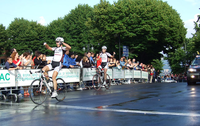 Campionato Regionale delle Marche - vittoria di Stortoni Mattia (Esinplast Spendolini) sul compagno di colori  Tommassini Fabio