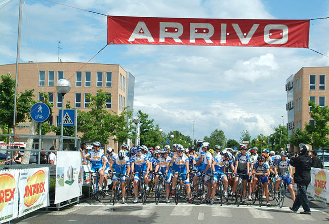 Giro delle Coline Faentine - allievi al raduno di partenza