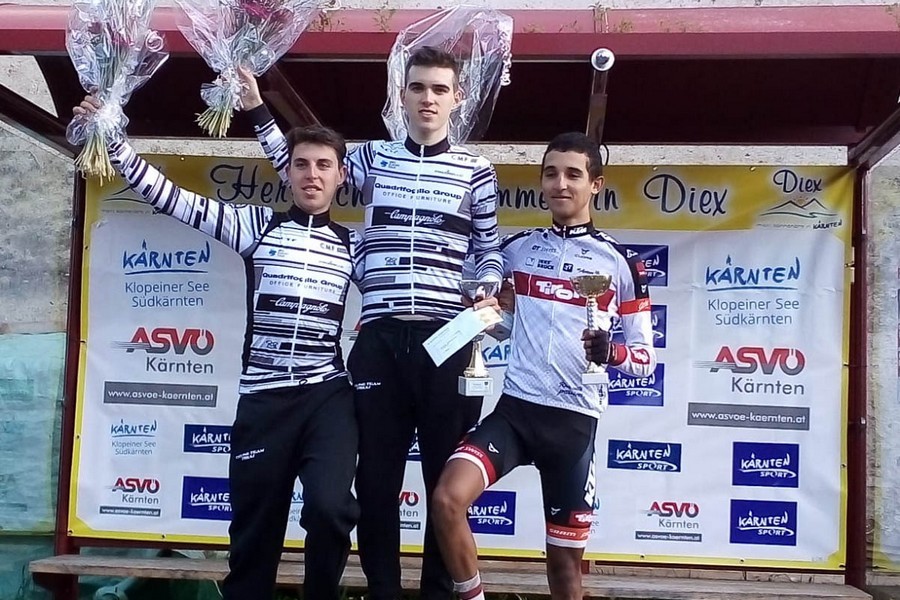 A Diex in Austria doppietta per il Cycling Team Friuli: primo Giovanni Aleotti secondo Mattia Bais
