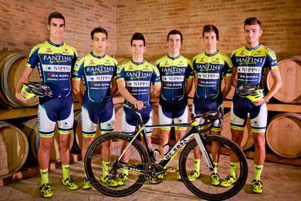 Anche Under23 e Juniores nel progetto Vini Fantini - Nippo - De Rosa  