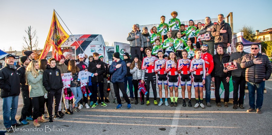Il comitato della Lombardia trionfa davanti a quello del Piemonte nella Coppa Italia giovanile di ciclocross