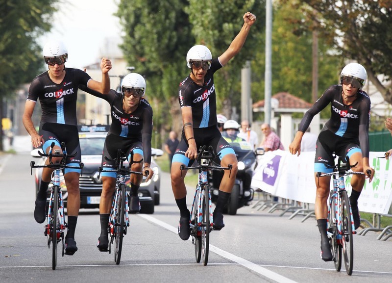 Il Team Colpack cala il tris tricolore nella Cronosquadre di Treviglio