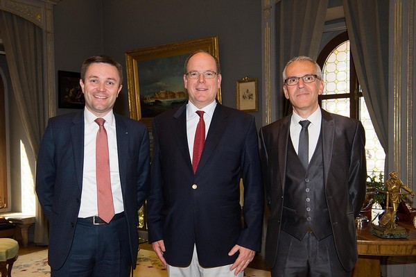 Incontro con il principe di Monaco per gli Europei 2016 