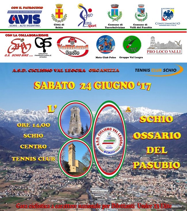 La Schio - Ossario del Pasubio apre anche agli Elite