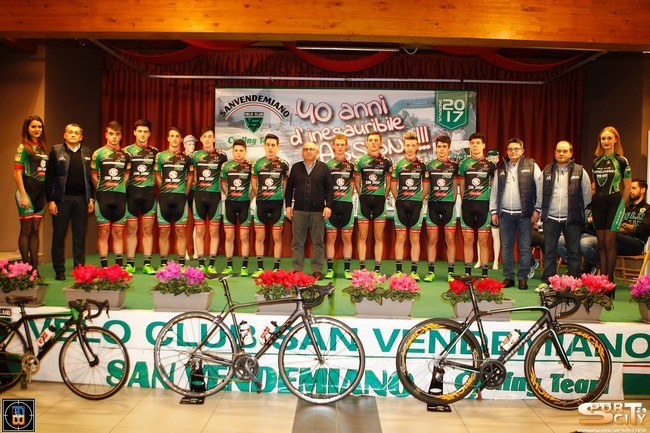 Presentate a San Vendemiano il Cycling Team ed il Velo Club 