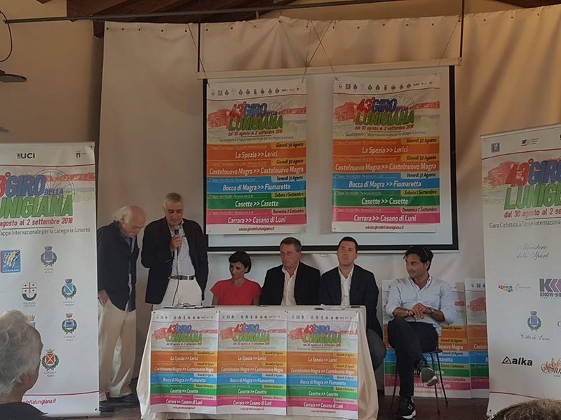 Presentato il Giro della Lunigiana che sara' impegnativo