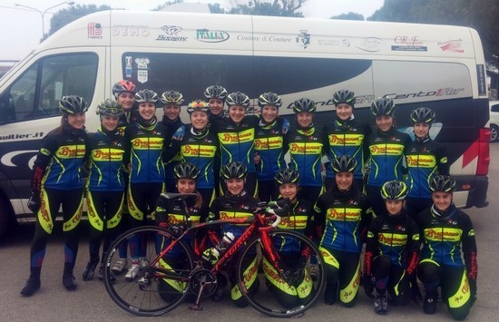 Le ragazze del Team Wilier Breganze scattano a Pasquetta 
