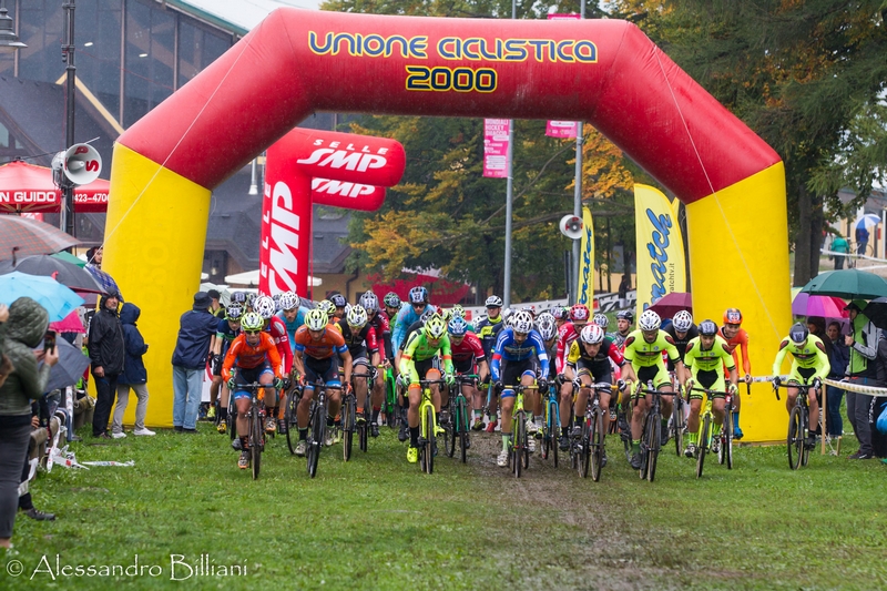 Triveneto Ciclocross : Il Trofeo Citta' di Asiago con pioggia e freddo.  Tutti i risultati delle gare