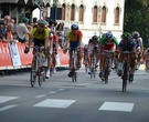 Lo sprint del gruppo