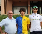 Pedretti e Borghi con le maglie del Piccolo Giro del Granducato