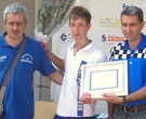 Il vincitore con Franco e Roberto Sardi