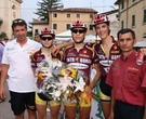 Petitto con i compagni di squadra