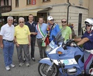Pier Luigi Basso con le autorita'