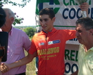 Nibali con la maglia della Challange Lucca-Versilia