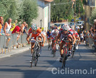 Volata 6 posto Giannelli Gabriele Romagnano in rimonta su Nesi Nicolas Montecarlo