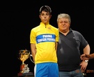 Andrea Cornacchione con la maglia di Campione provinciale