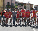58a Coppa Ballerini - Boltiere - Di Corrado festeggiato dai compagni UC Bergamasca