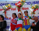 Campionati Italiani Ciclismo Giovanile Esordienti Donne 2 anno - Sul podio il tricolore della Natasha Grillo su Balducci e Zenna