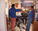 Luca Brischetto presenta le bici per la stagione agonistica 2009
