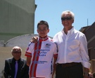 Il Campione Regionale Milano Luca con il Presidente Regionale del Molise