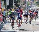 45 GIRO CICLISTICO INTERNAZIONALE VALLE D'AOSTA - 5 TAPPA - VILLE LA GRAND